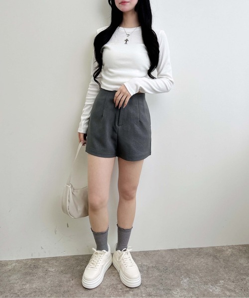 INGNI（イング） パンツ タイトショートパンツ レディース : ZOZOTOWN