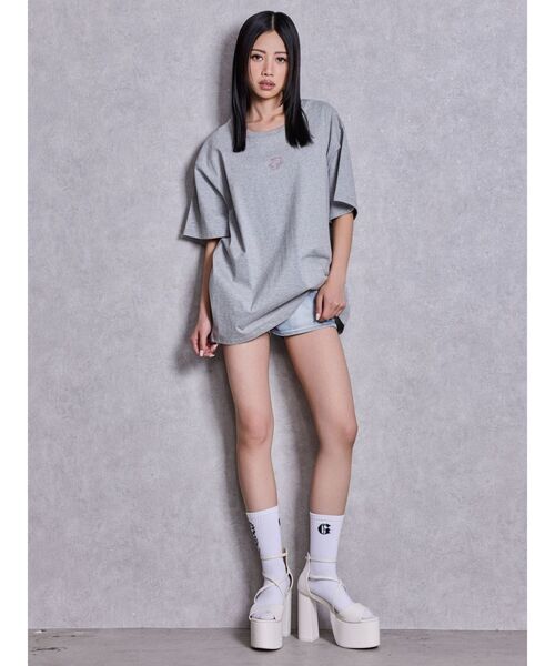 GYDA（ジェイダ） tシャツ 半袖 GD BACK GYDA BIG Tシャツ レディース