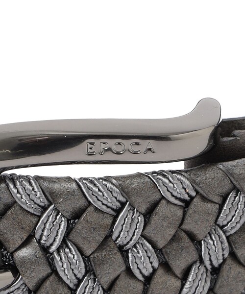 EPOCA UOMO メンズ レザーメッシュベルト 編込みベルト新品未使用品 EPOCA UOMO（エポカ ウォモ） ベルト メッシュベルト メンズ