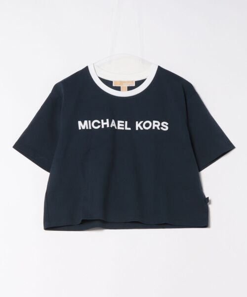 MICHAEL KORS（マイケルコース） tシャツ レターロゴ コットン Tシャツ 