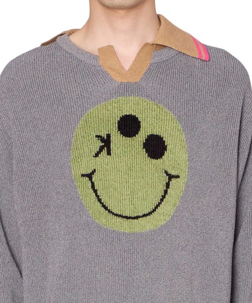 セーター ニット 「kolor/カラー」26SCM-N03304 KNIT PO メンズの画像