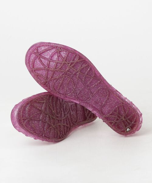 「Rubb」 フラットパンプス 37 パープル レディース_画像3