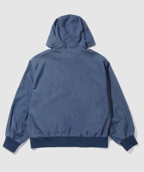 NAVY パーカー ブリーズデニム フルZIPパーカー メンズ レディース