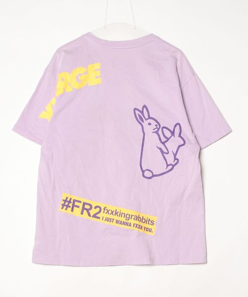 FR2 半袖Tシャツ「XLARGEコラボ」 L パープル メンズ : ZOZOTOWN Yahoo 