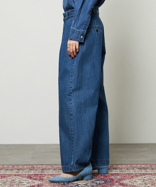 Lee（リー） ジーンズ デニム デニムパンツ チェトパ ワイドトラウザー