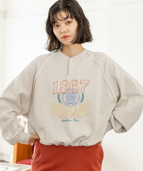 niko and…（ニコアンド） スウェットカットソー LARGE グレー