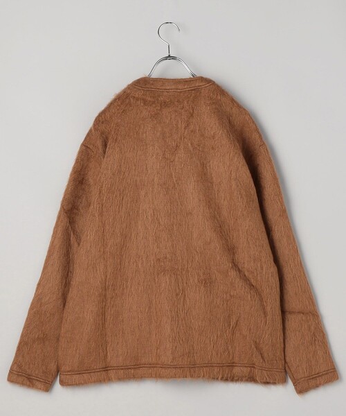 「MONITALY」 カーディガン MEDIUM キャメル メンズ_画像2