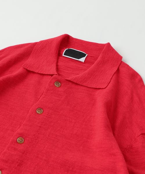 PHINGERIN（フィンガリン） セーター ニット SLAB GAUZE KNIT SHIRT