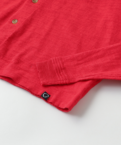 phingerin ニットTシャツ PHINGERIN（フィンガリン） セーター ニット SLAB GAUZE KNIT SHIRT