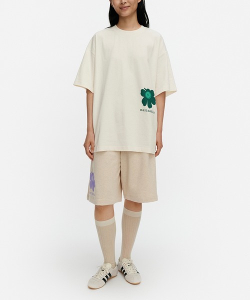 新品　マリメッコ  Tシャツ　ウニッコ　キオスキ　Mサイズ marimekko（マリメッコ） tシャツ 「kioski」Tarttua Unikko / t-shirt