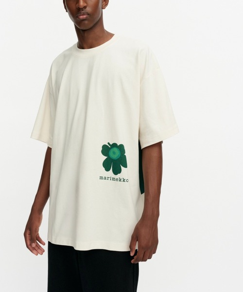 新品　マリメッコ  Tシャツ　ウニッコ　キオスキ　Mサイズ marimekko（マリメッコ） tシャツ 「kioski」Vihne Unikko / t-shirt