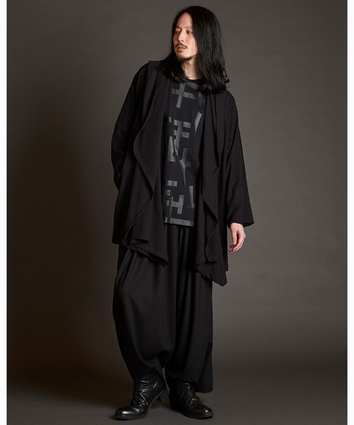 「NO ID.」 カーディガン ONE SIZE ブラック メンズ_画像5