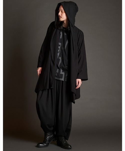 「NO ID.」 カーディガン ONE SIZE ブラック メンズ_画像6