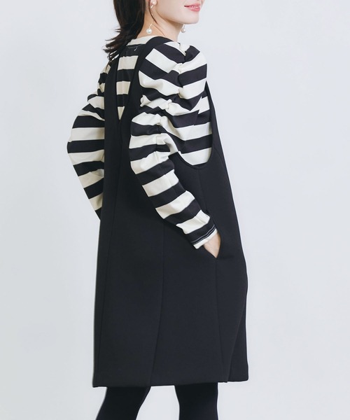 「PICCIN」 サロペットスカート M ブラック レディース_画像7