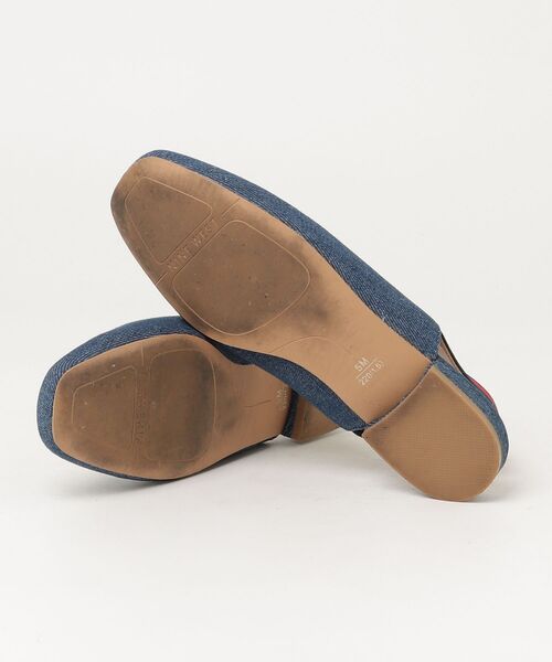 「NINE WEST」 フラットサンダル 22cm ブルー レディース_画像3