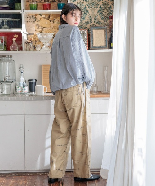 Dickies×Niko and… コラボ ペインターパンツ ホワイト M niko and…（ニコアンド） ペインターパンツ FREE ホワイト レディース