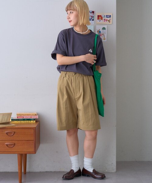 GEVACO（ゲバコ） ハーフパンツ パンツ 「GEVACO」タックハーフパンツ