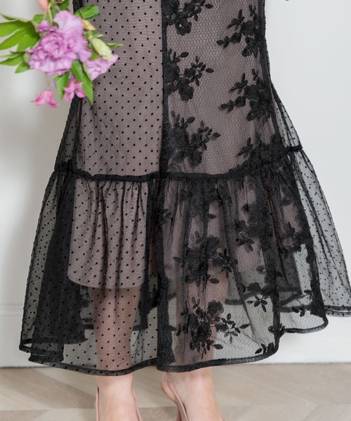 「Leja」 半袖ワンピース SMALL ブラウン レディース_画像7