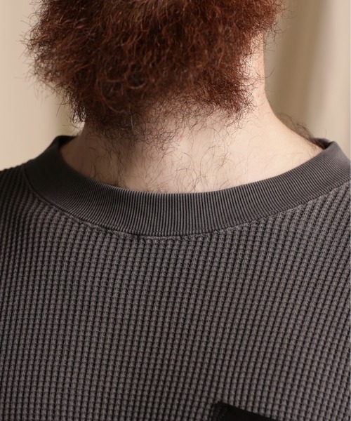 Schott N.Y.C（ショット） 「schott」 長袖Tシャツ X-LARGE グレー系