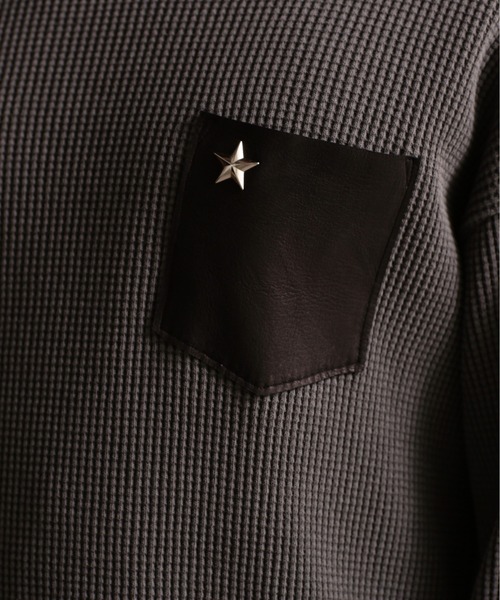 Schott N.Y.C（ショット） 「schott」 長袖Tシャツ X-LARGE グレー系