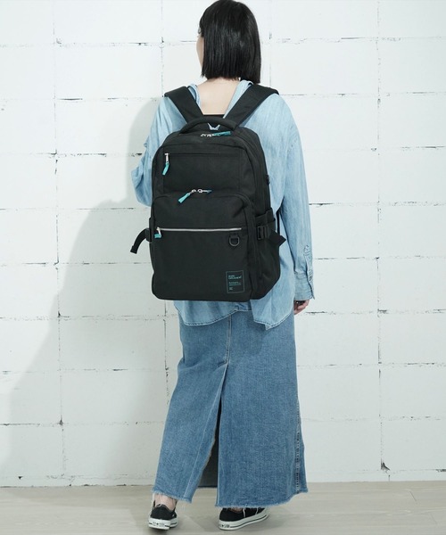 「anello GRANDE」 リュック ONE SIZE ブラック×ブラック レディース_画像7