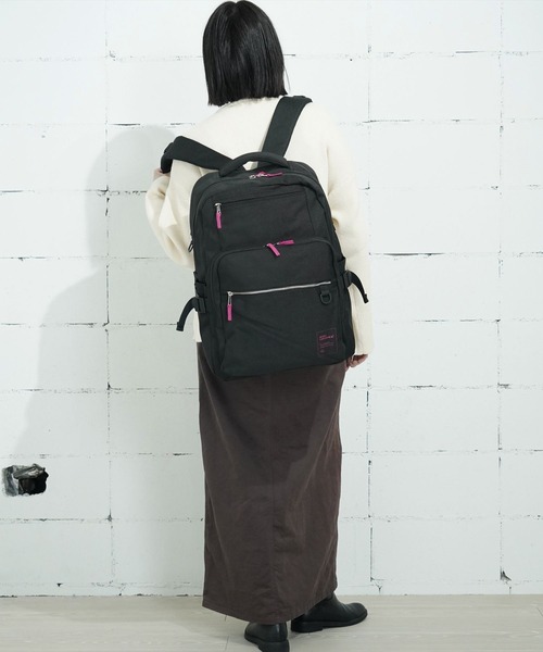 「anello GRANDE」 リュック ONE SIZE ブラック×ブラック レディース_画像9