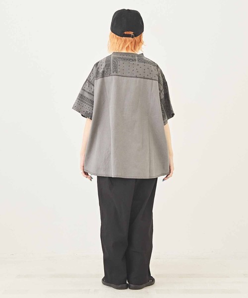 「CUBE SUGAR」 イージーパンツ M ネイビー レディース_画像7