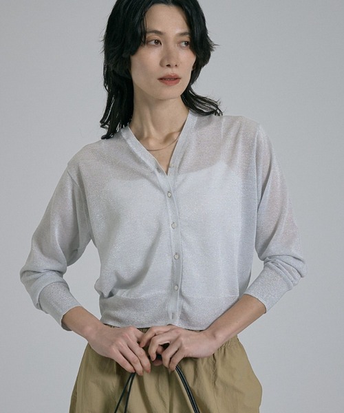 qualite（カリテ） カーディガン 「昨年大人気アイテム！新色追加 
