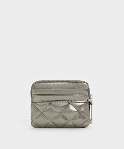 「CHARLES & KEITH」 カードケース XX-SMALL ブルーグラス レディース_画像9