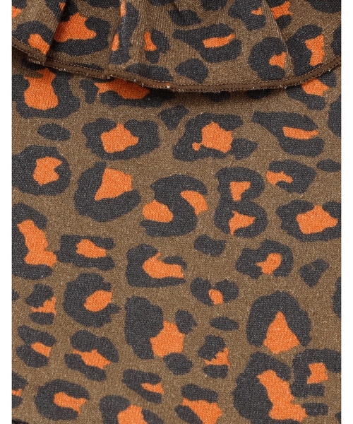 「Little sunny bite」 長袖ワンピース MEDIUM オレンジ レディース_画像8