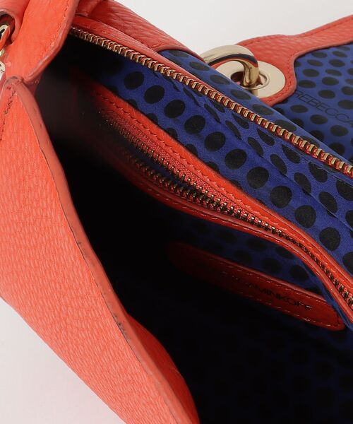 「REBECCA MINKOFF」 2WAYバッグ - オレンジ レディース_画像4