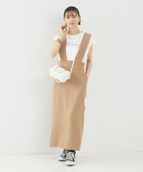 「Rouge vif」 サロペットスカート 38 ブラック レディース_画像7