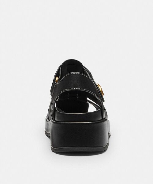 COACH（コーチ） サンダル スカルプテッド C フィッシャーマン