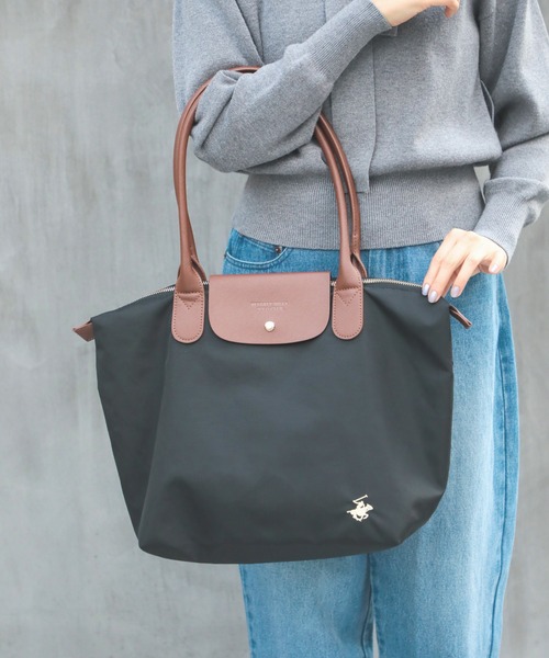 「BEVERLY HILLS POLO CLUB」 トートバッグ FREE ベージュ レディース_画像6