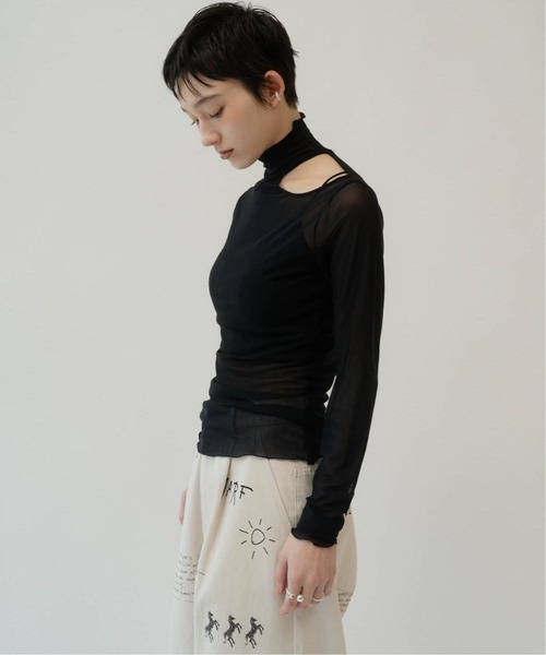 「Knuth Marf」 長袖カットソー FREE ミント レディース_画像4