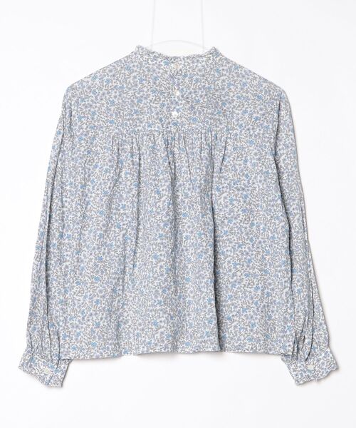 「LA MARINE FRANCAISE」 長袖ブラウス ONE SIZE ブルー レディース_画像2