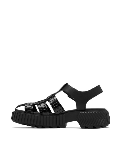 「SOREL」 フラットサンダル 24.0cm ブラック レディース_画像2