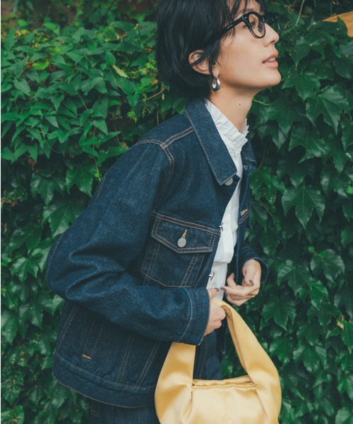 「Mila Owen」 デニムジャケット 0 ブルー レディース_画像3