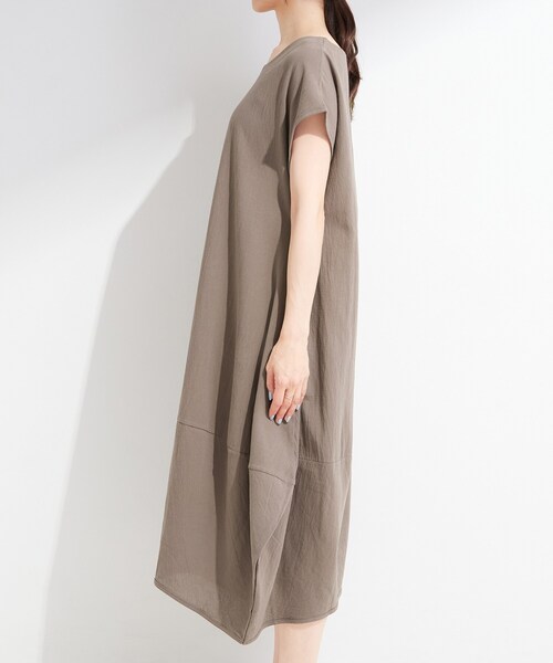 SHOO・LA・RUE（シューラルー） ワンピース 半袖 「S-LL/洗濯機可/体型