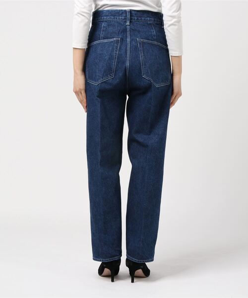 「LOEFF」 デニムパンツ 0 コバルトブルー レディース_画像2