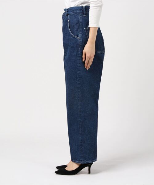 「LOEFF」 デニムパンツ 0 コバルトブルー レディース_画像3