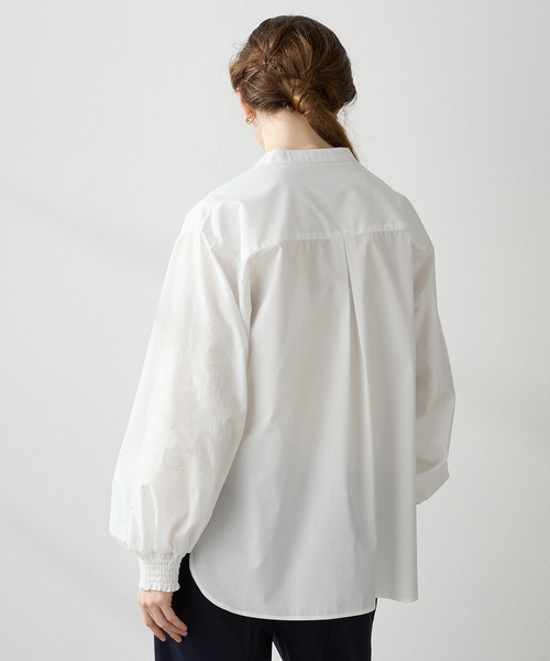 「LE SOUK HOLIDAY」 長袖ブラウス M ブラック レディース_画像6