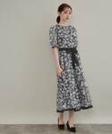 ワンピース 夏 半袖 「一枚で華やかに着映える...の詳細画像2