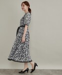 ワンピース 夏 半袖 「一枚で華やかに着映える...の詳細画像3