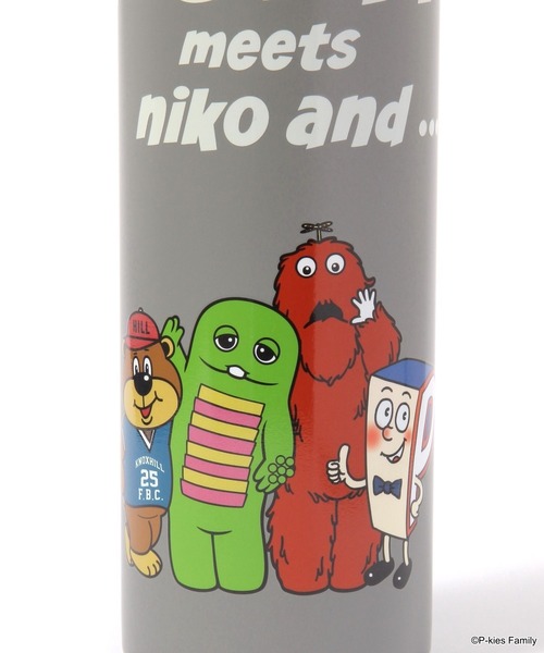 niko and…（ニコアンド） 水筒 「P-kies Family」コラボステンレス