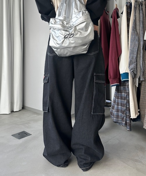「sedacle」 デニムパンツ LARGE インディゴブルー メンズ_画像4