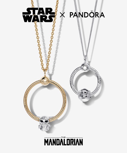 PANDORA（パンドラ） ネックレス カーブ チェーン シルバーネックレス