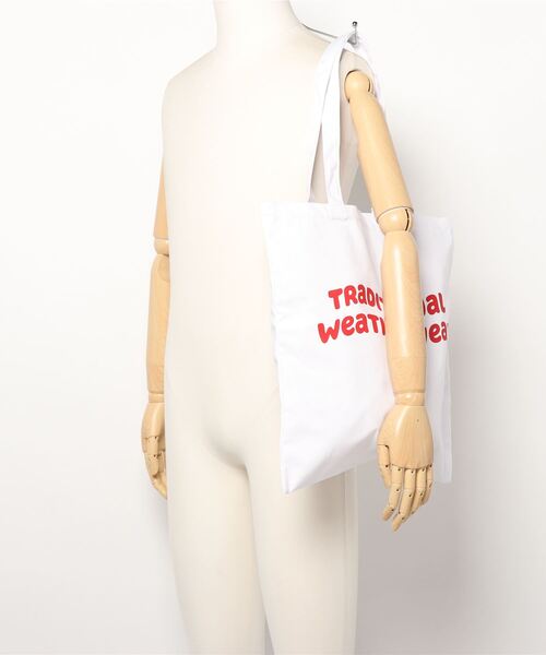 Traditional Weatherwear トートバッグ WAVE LOGO TOTE