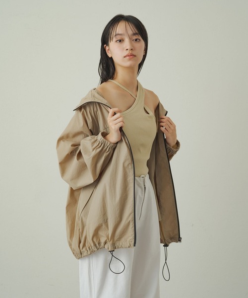 earthy_（アーシー） ジャケット ナイロンジャケット 「earthy_