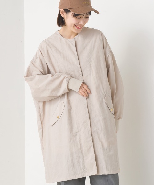 OMNES（ファッション） ブルゾン アウター 撥水加工ナイロンノー